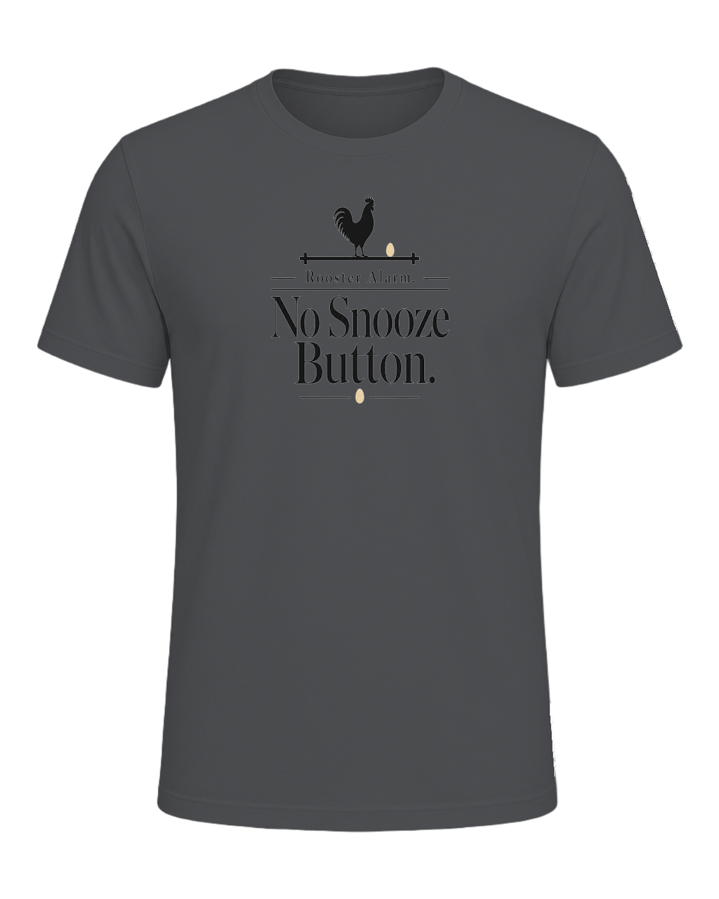 Rooster Alarm. No Snooze Button. — Asphalt