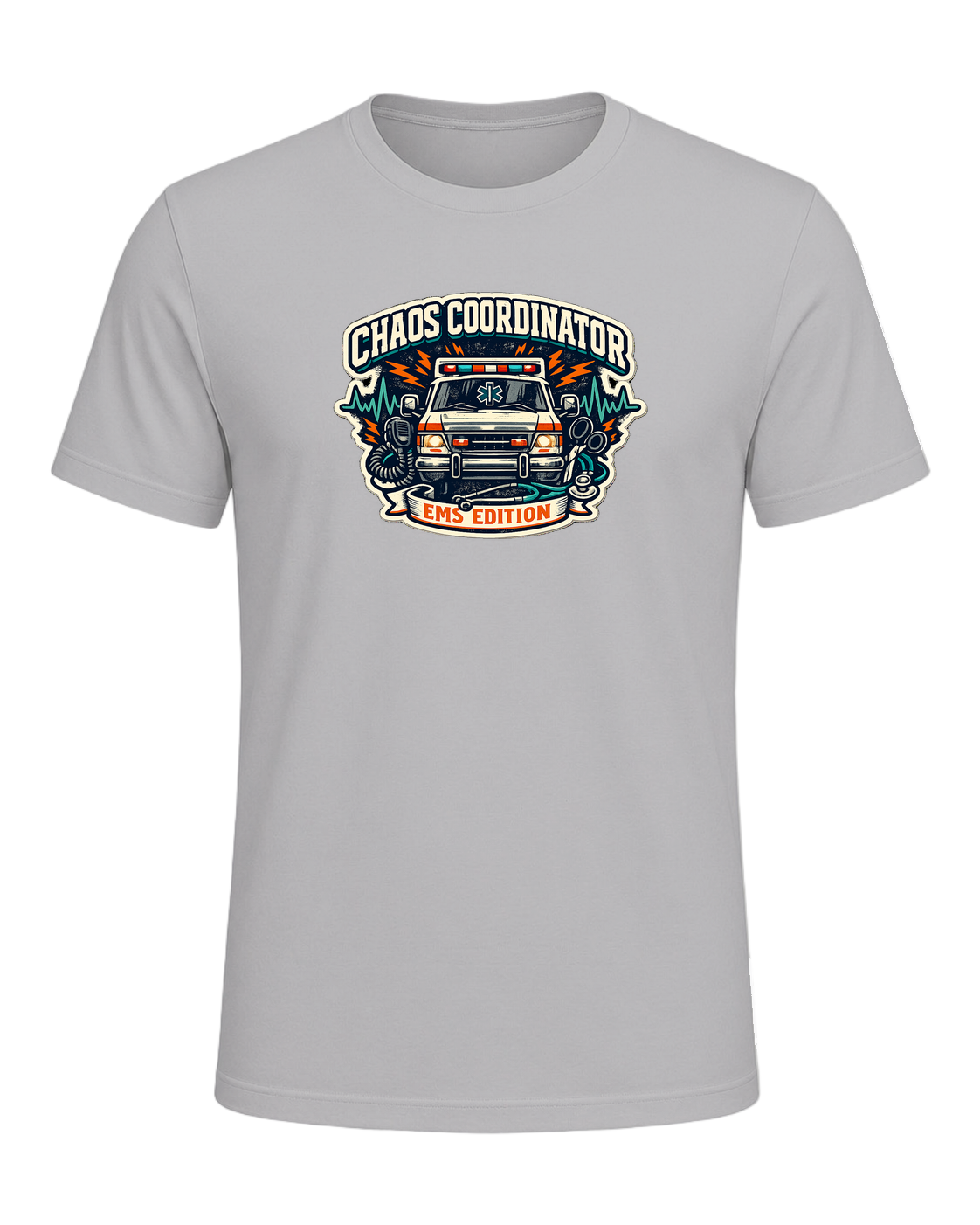 Chaos Coordinator Ems Edition Tee — Athletic Heather