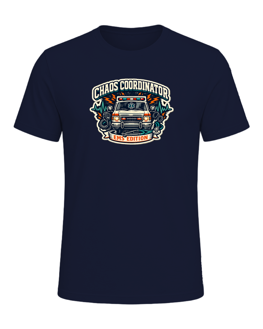 Chaos Coordinator Ems Edition Tee — Navy
