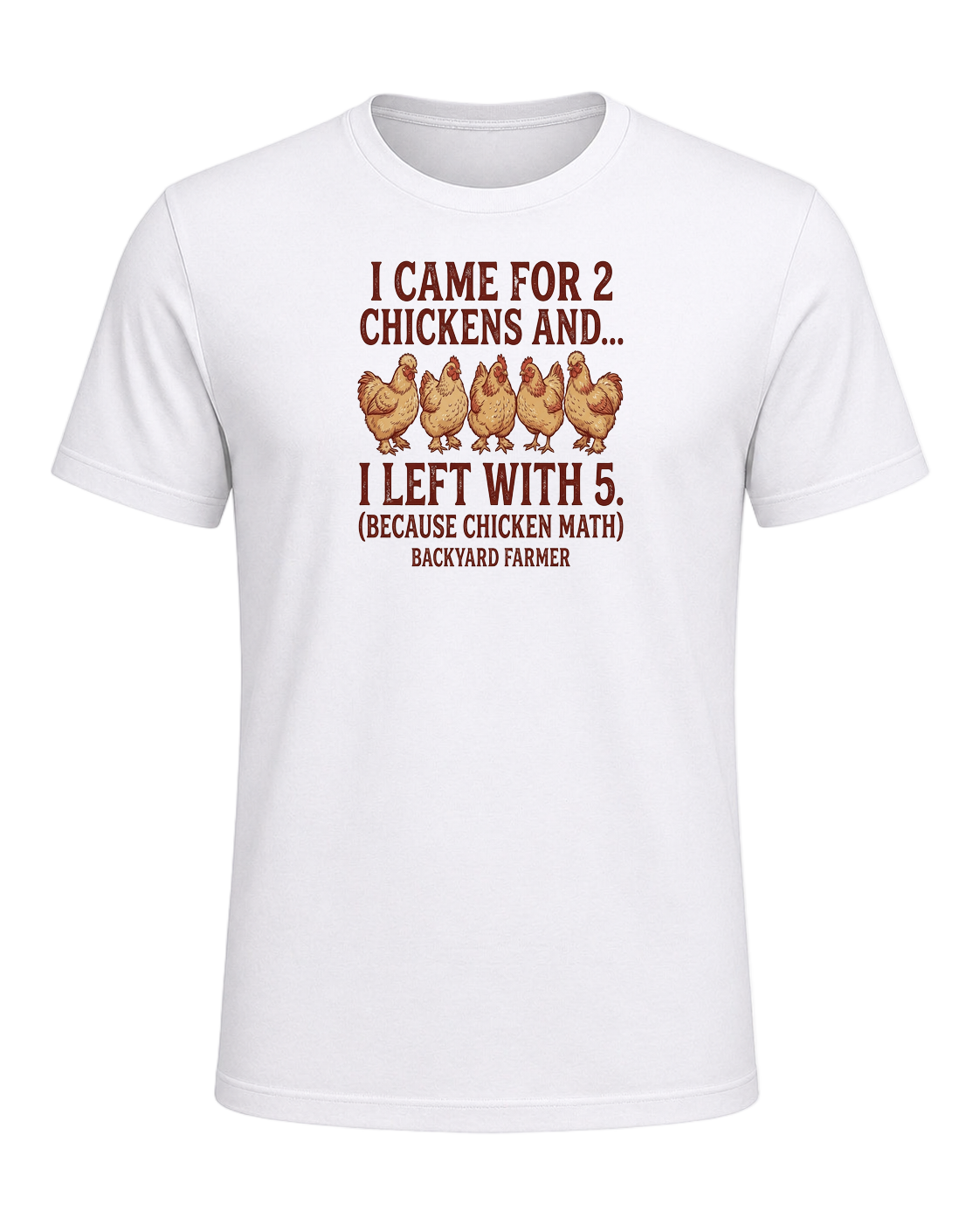 Chicken Math (Backyard Farmer) — White