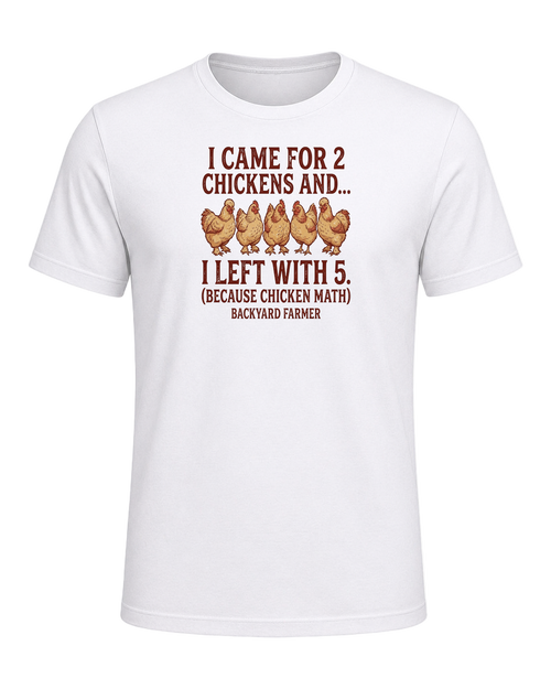 Chicken Math (Backyard Farmer) — White