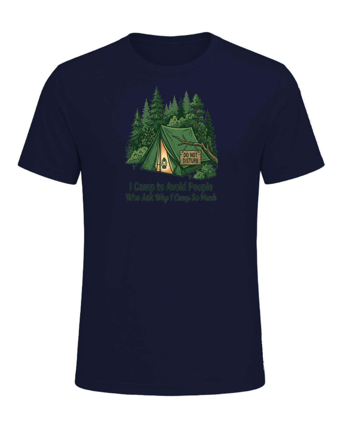 Camping Introvert — Navy