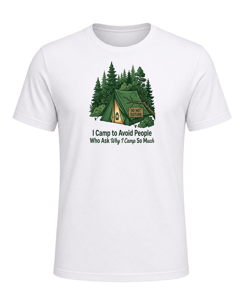 Camping Introvert — White
