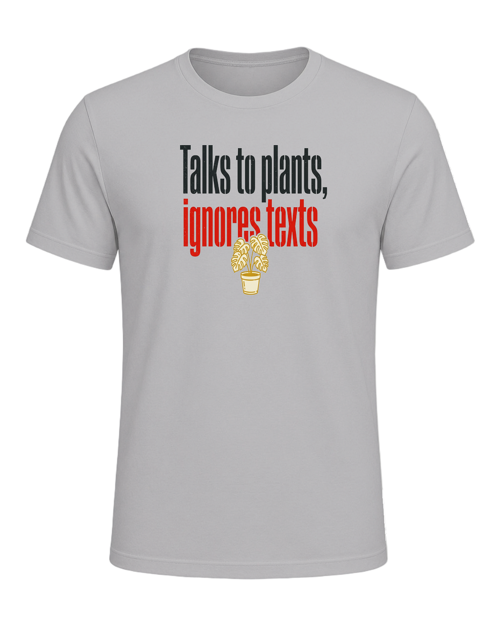 Talks to plants, ignores texts — Athletic Heather