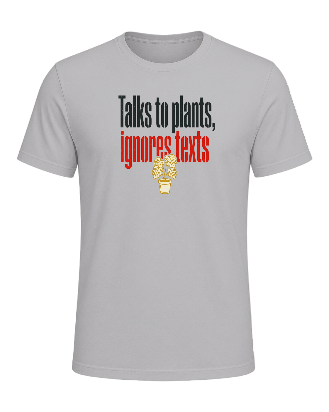 Talks to plants, ignores texts — Athletic Heather