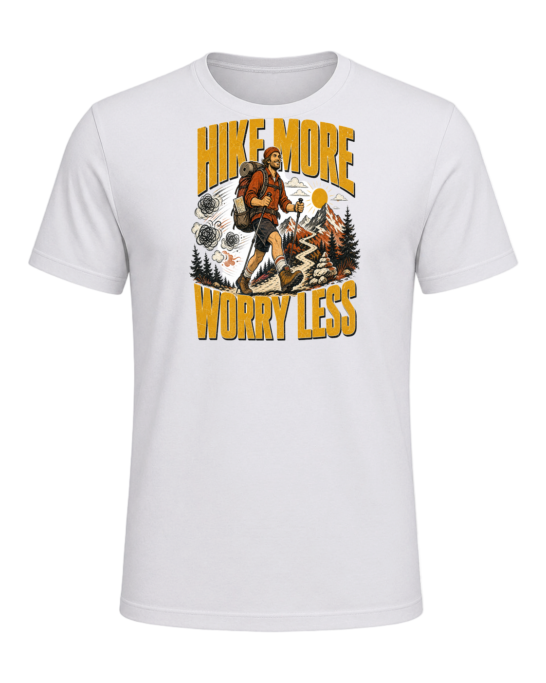 HIKE MORE WORRY LESS — Ash