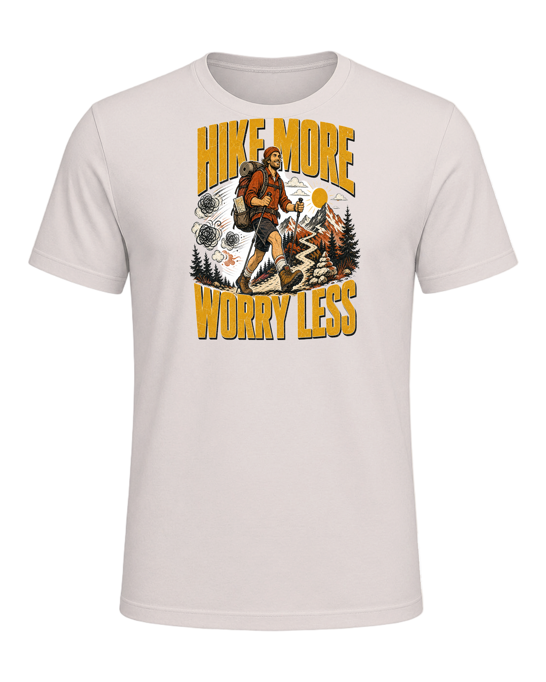 HIKE MORE WORRY LESS — Heather Dust