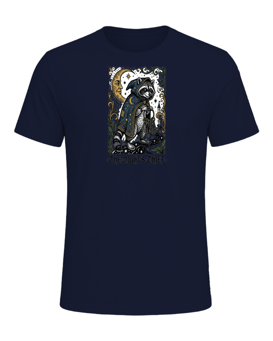 Raccoon Wizard Energy — Navy