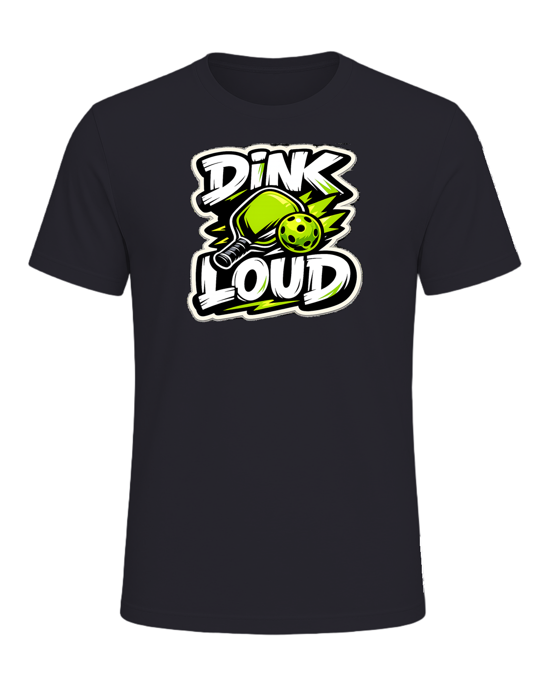 Dink Loud Tee — Dark Grey