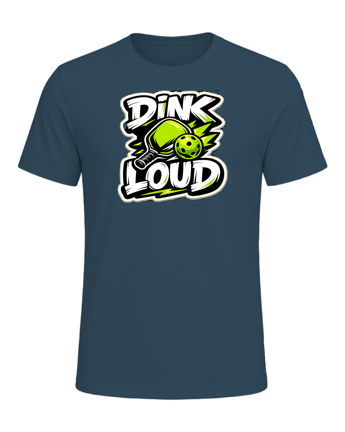 Dink Loud Tee — Deep Teal
