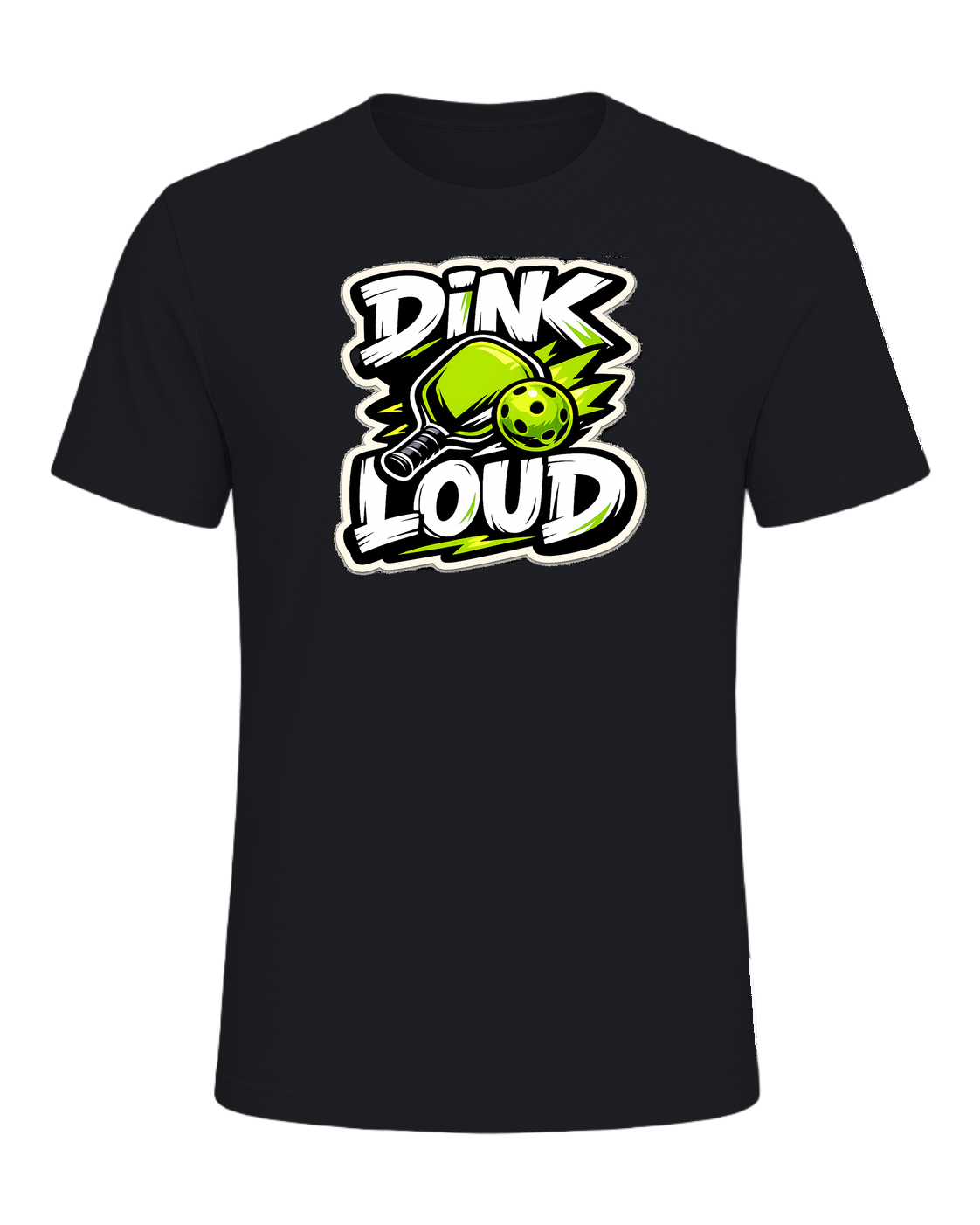 Dink Loud Tee — Vintage Black