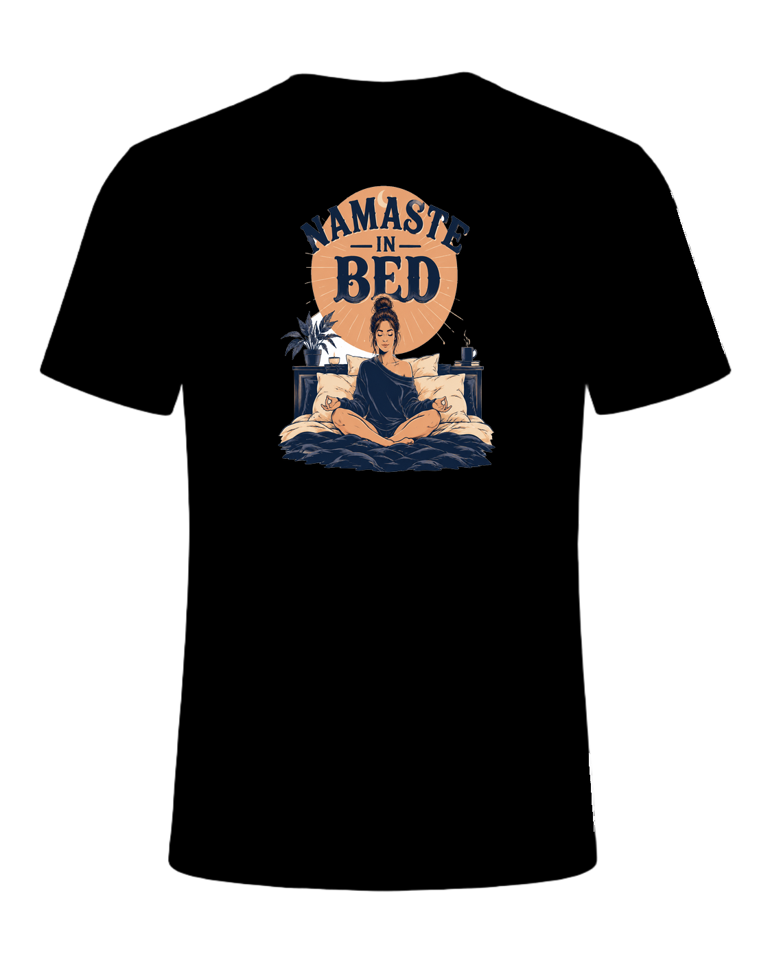 NAMASTE IN BED — Black
