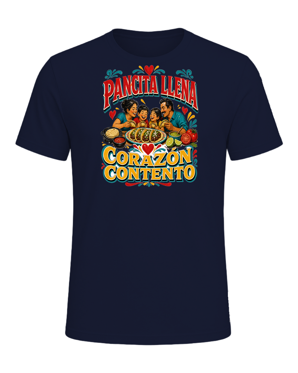 PANCITA LLENA CORAZÓN CONTENTO — Navy