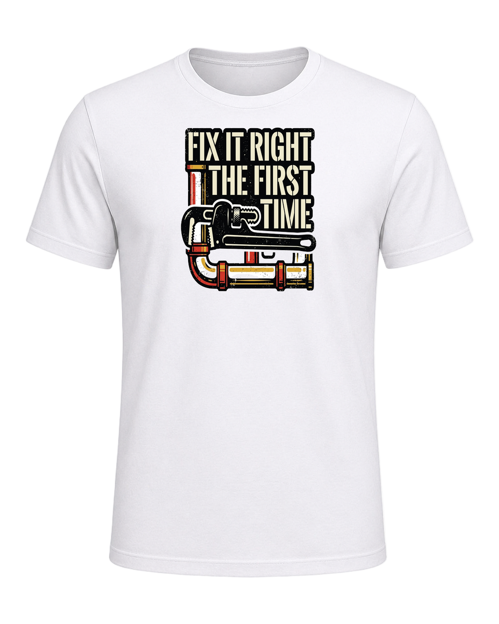 FIX IT RIGHT THE FIRST TIME — White