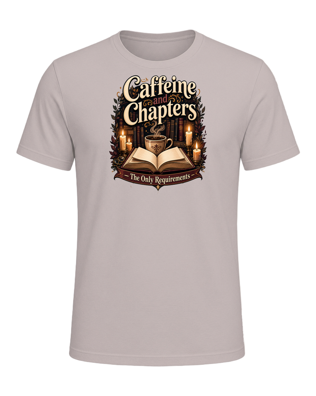 Books & Coffee — Heather Cool Grey