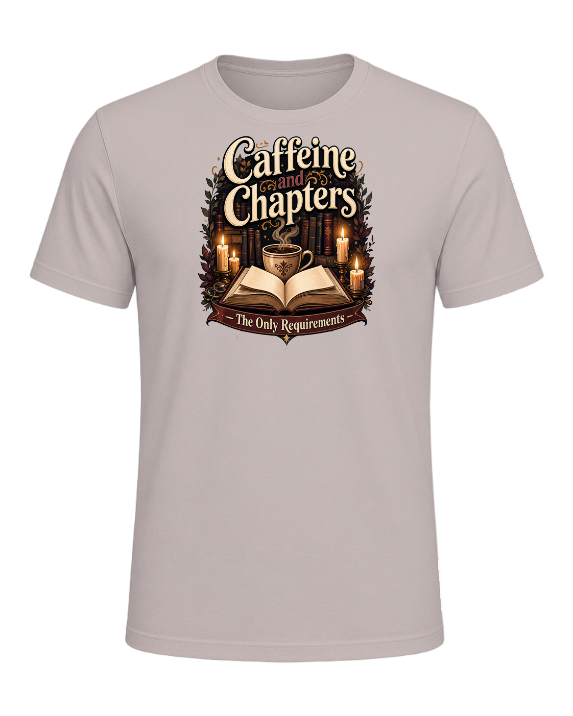Books & Coffee — Heather Cool Grey