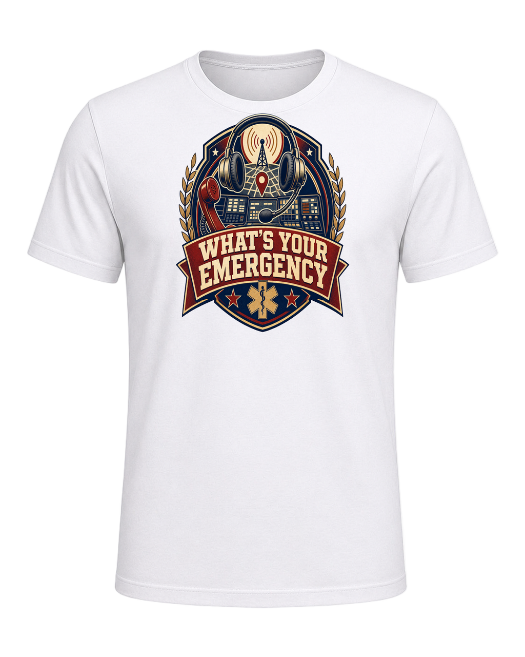 WHAT'S YOUR EMERGENCY — White