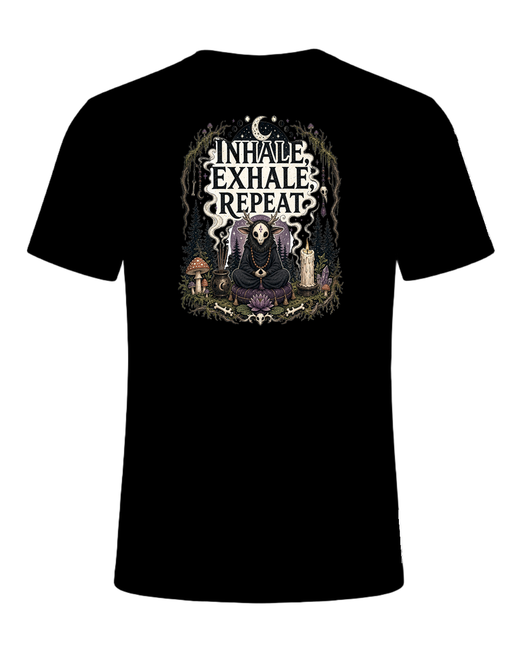 INHALE, EXHALE, REPEAT — Black