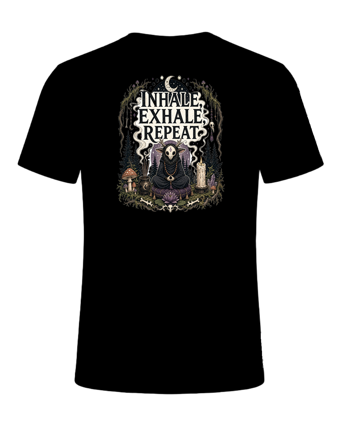 INHALE, EXHALE, REPEAT — Black