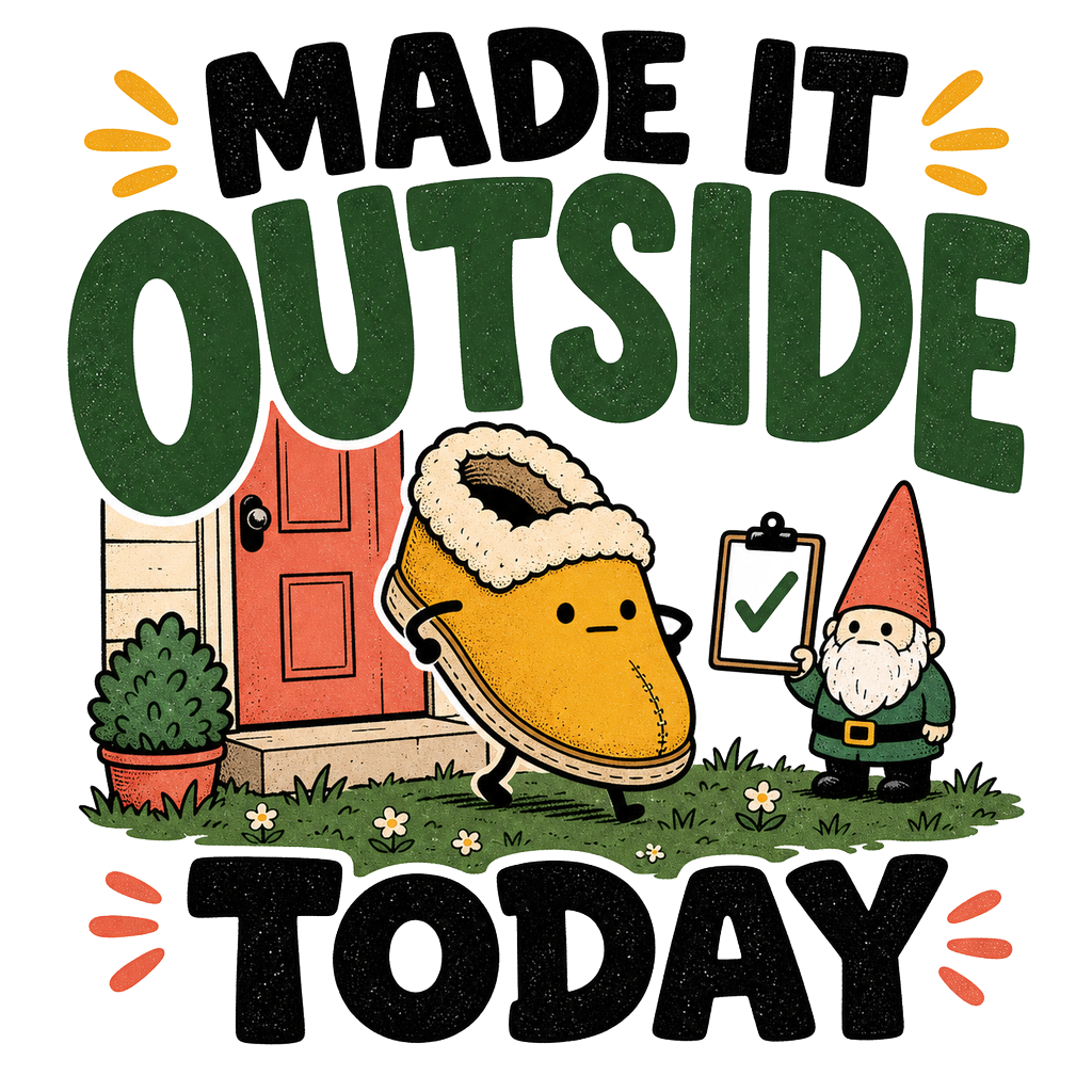 MADE IT OUTSIDE TODAY
