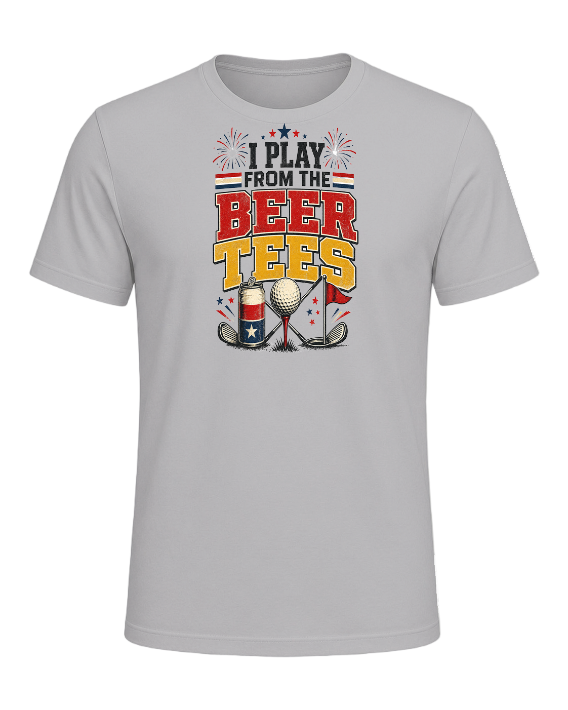 I PLAY FROM THE BEER TEES — Athletic Heather