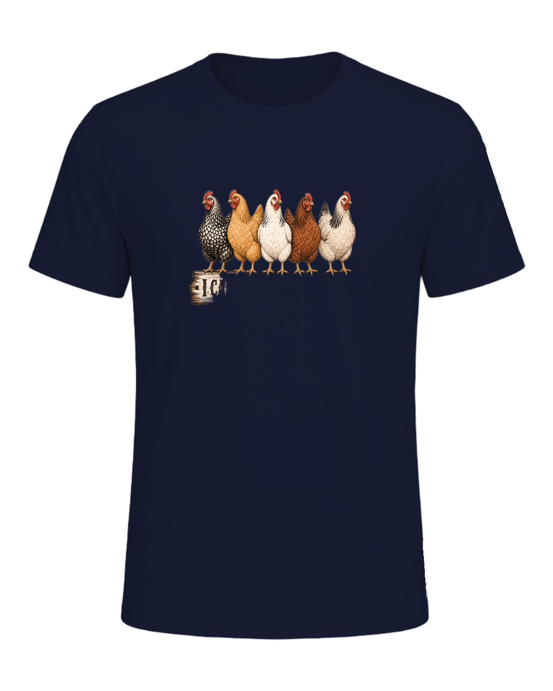Chicken Math (Backyard Farmer) — Navy