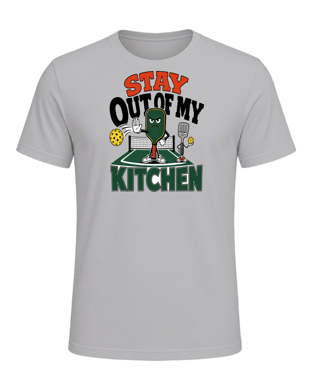 STAY OUT OF MY KITCHEN — Athletic Heather