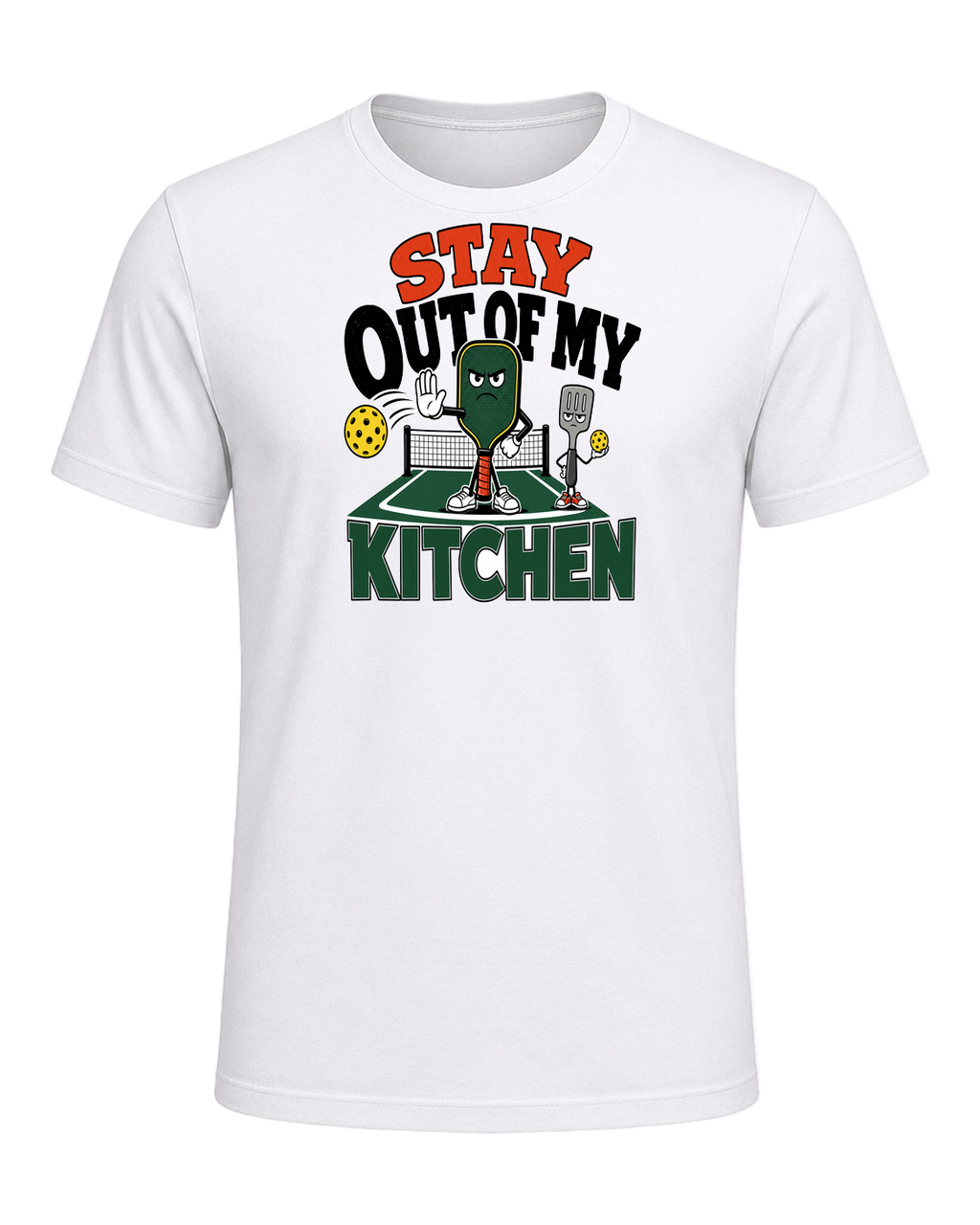 STAY OUT OF MY KITCHEN — White