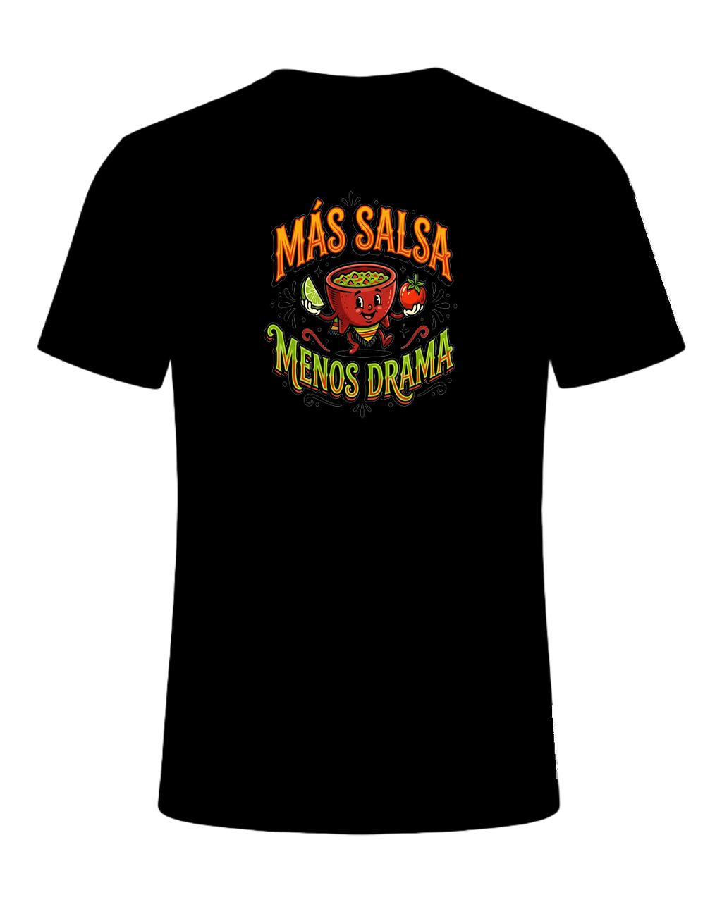 Más Salsa Menos Drama — Black