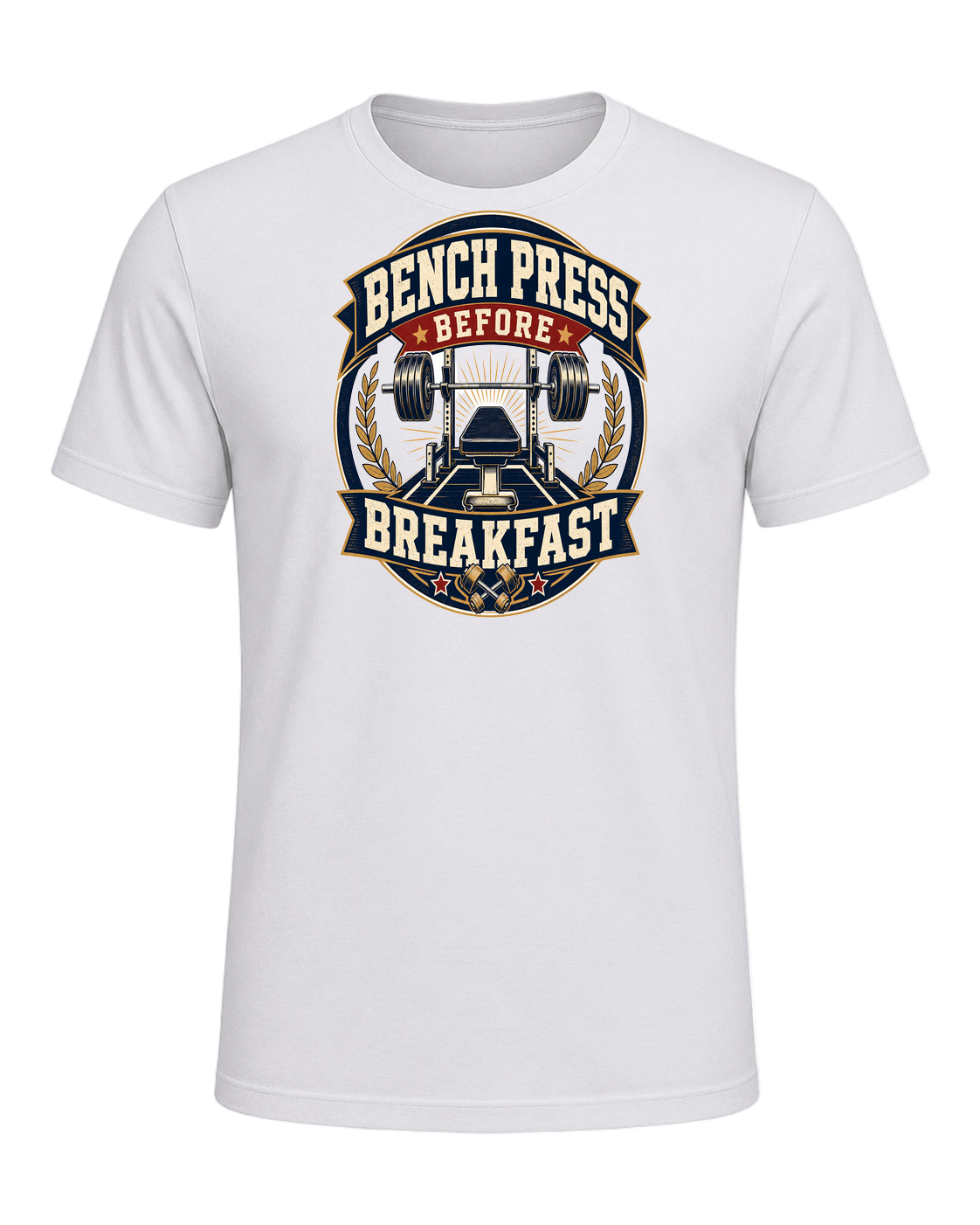 BENCH PRESS BEFORE BREAKFAST — Ash