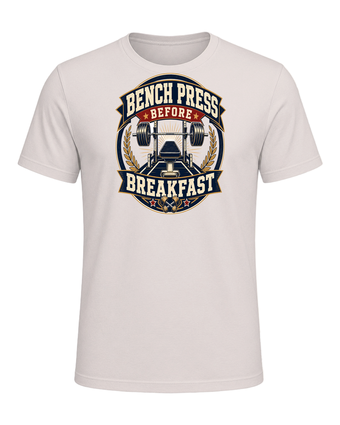 BENCH PRESS BEFORE BREAKFAST — Heather Dust