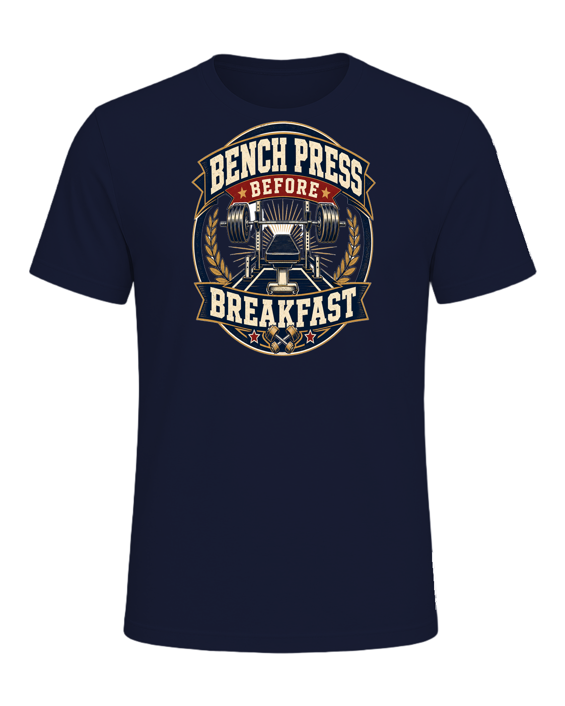 BENCH PRESS BEFORE BREAKFAST — Navy