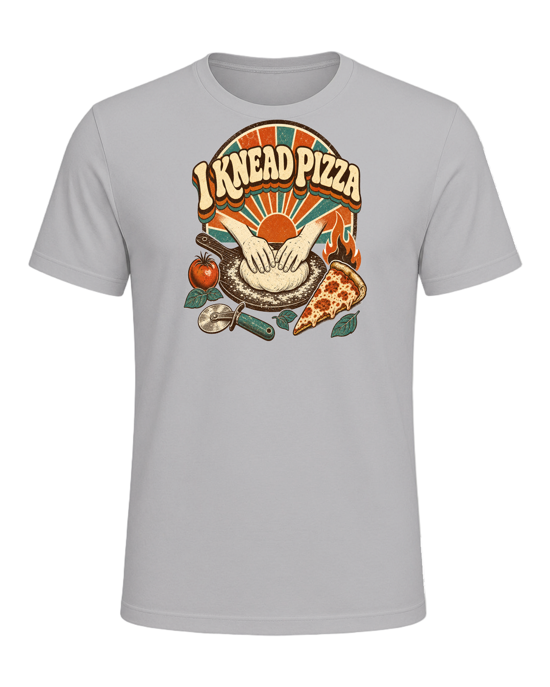 I KNEAD PIZZA — Athletic Heather