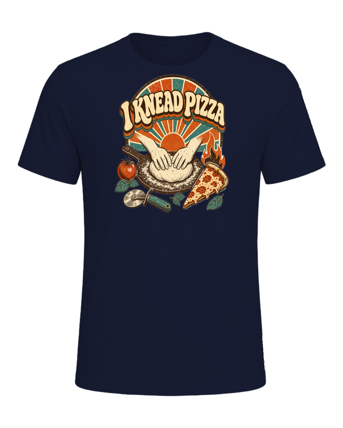 I KNEAD PIZZA — Navy