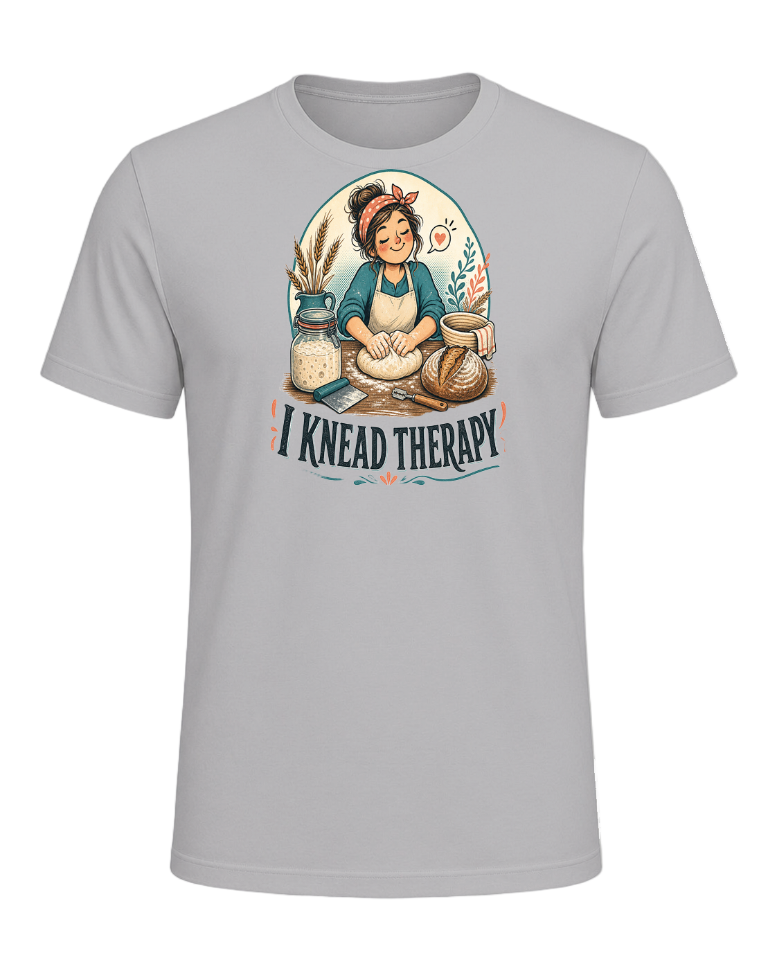 I KNEAD THERAPY — Athletic Heather