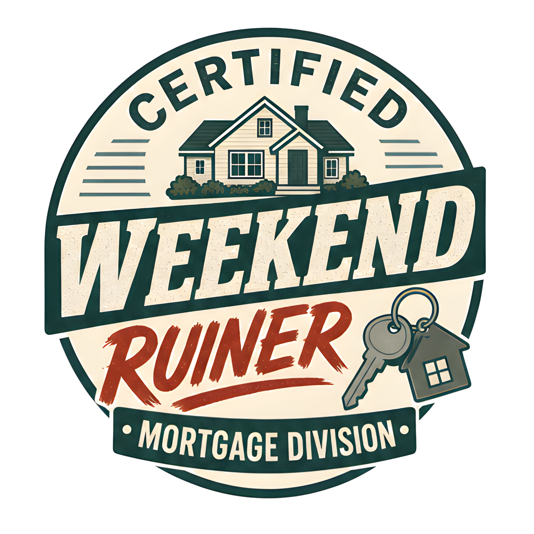 CERTIFIED WEEKEND RUINER: MORTGAGE DIVISION