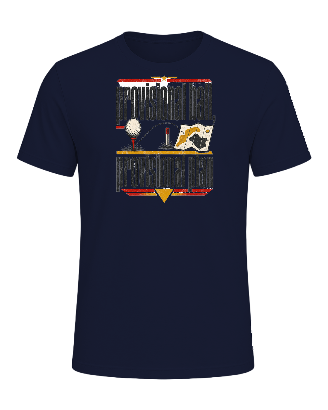 provisional ball, provisional plan — Navy