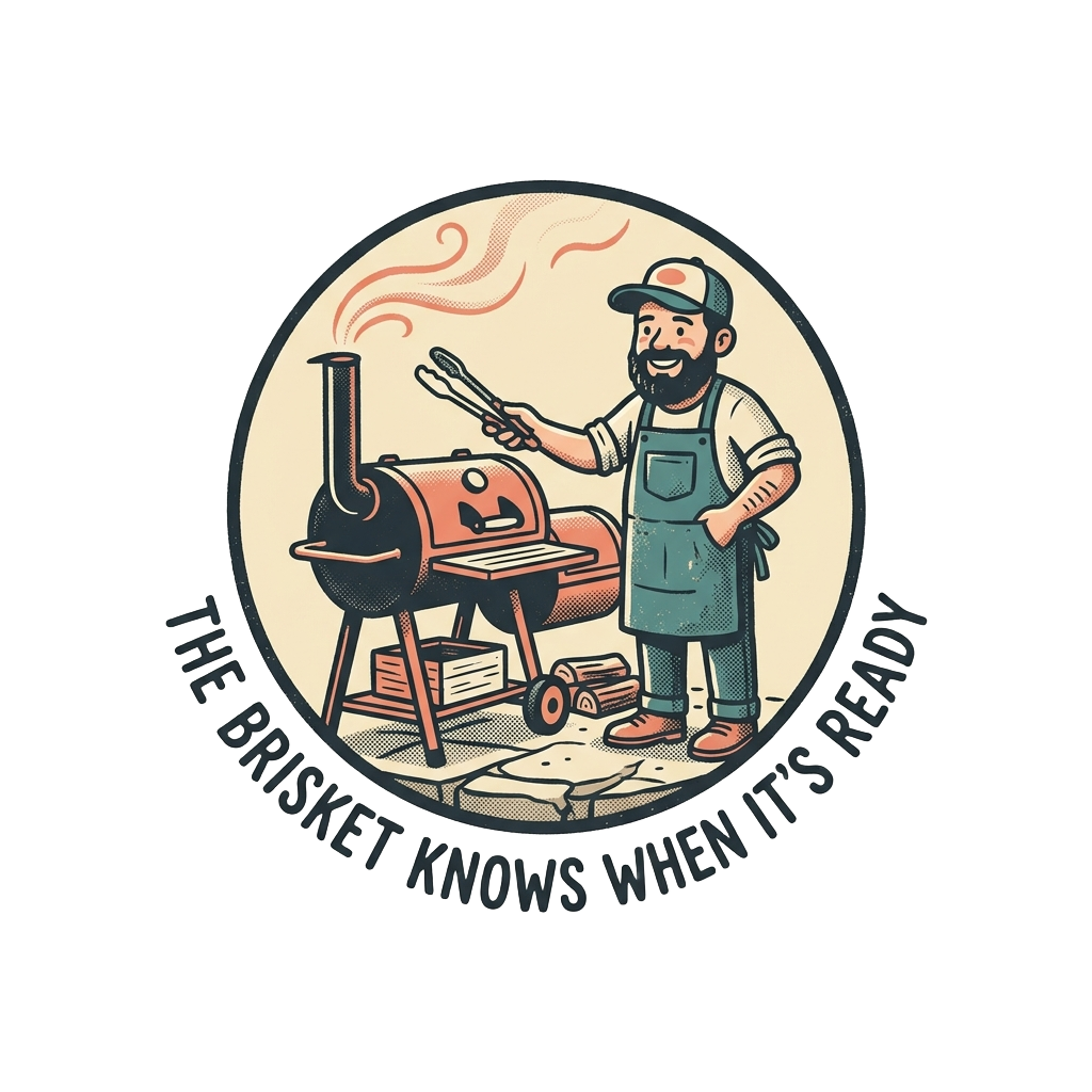THE BRISKET KNOWS WHEN IT'S READY
