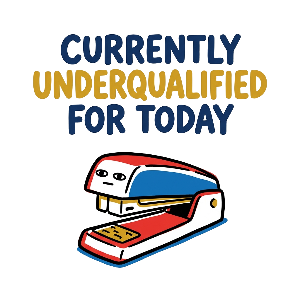 CURRENTLY UNDERQUALIFIED FOR TODAY