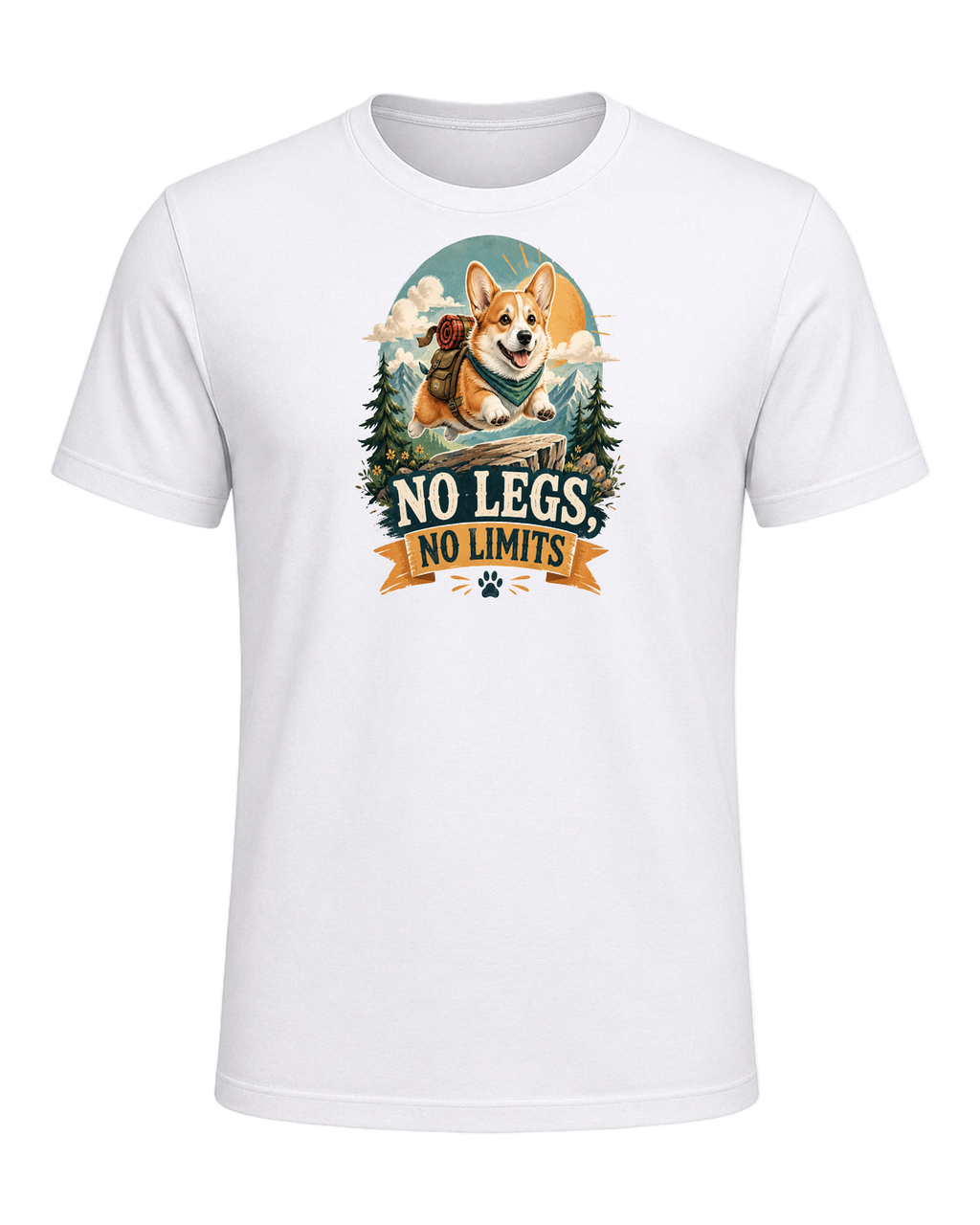 NO LEGS, NO LIMITS — White