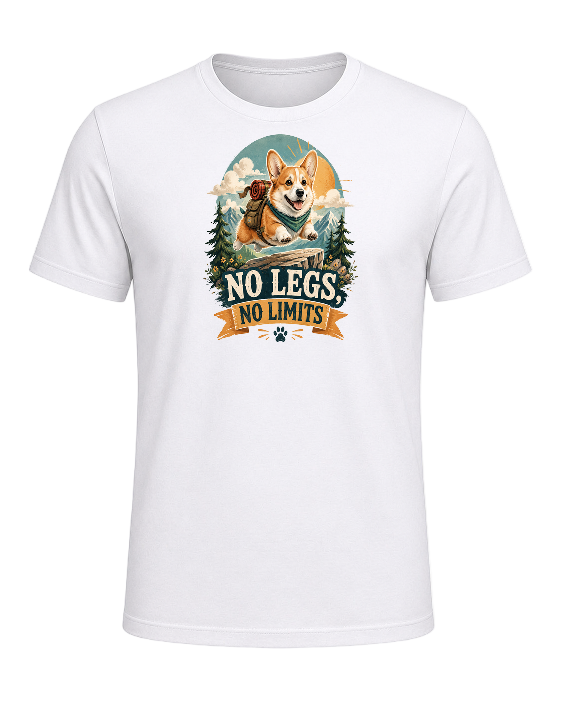 NO LEGS, NO LIMITS — White