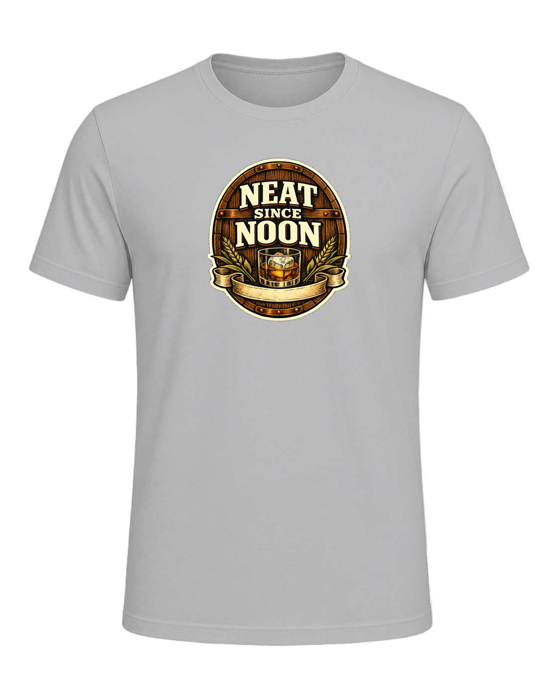 Neat Since Noon Tee — Athletic Heather