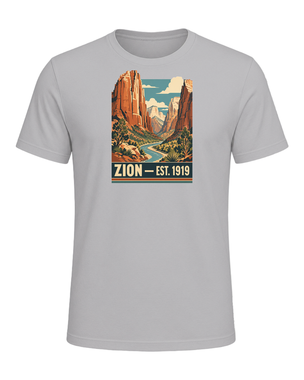 National Park Specific (WPA Style) — Athletic Heather