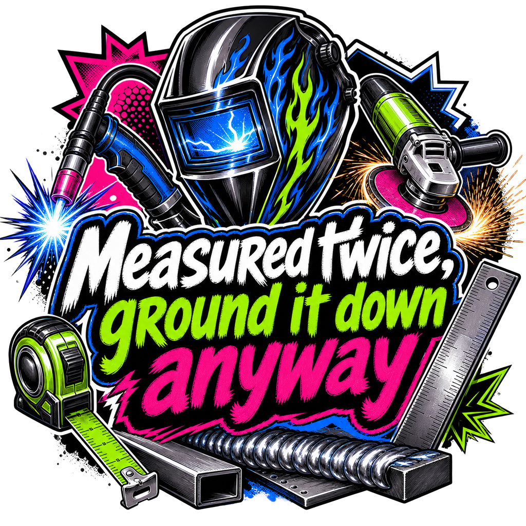 Measured twice, ground it down anyway
