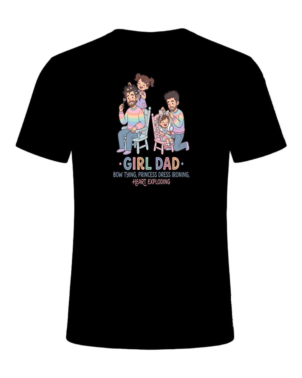 Girl Dad — Black