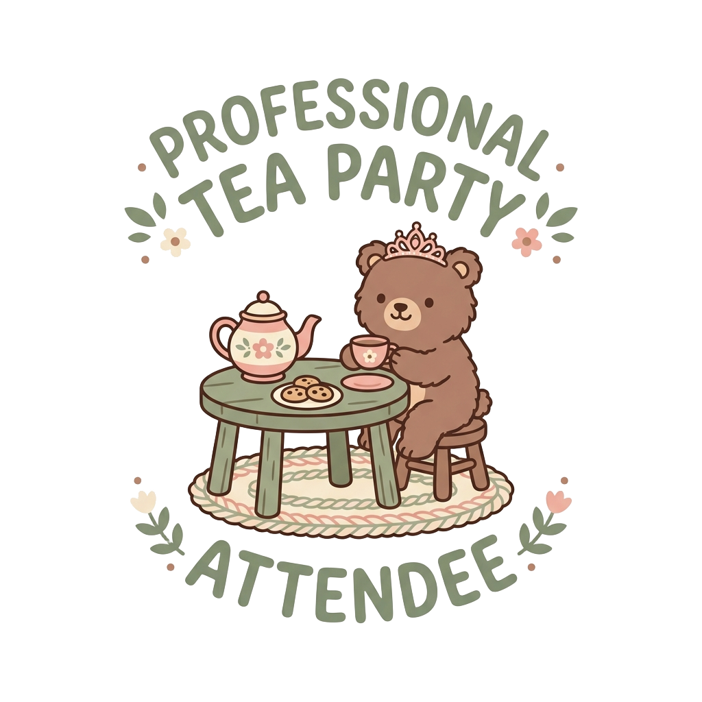 Professional tea party attendee