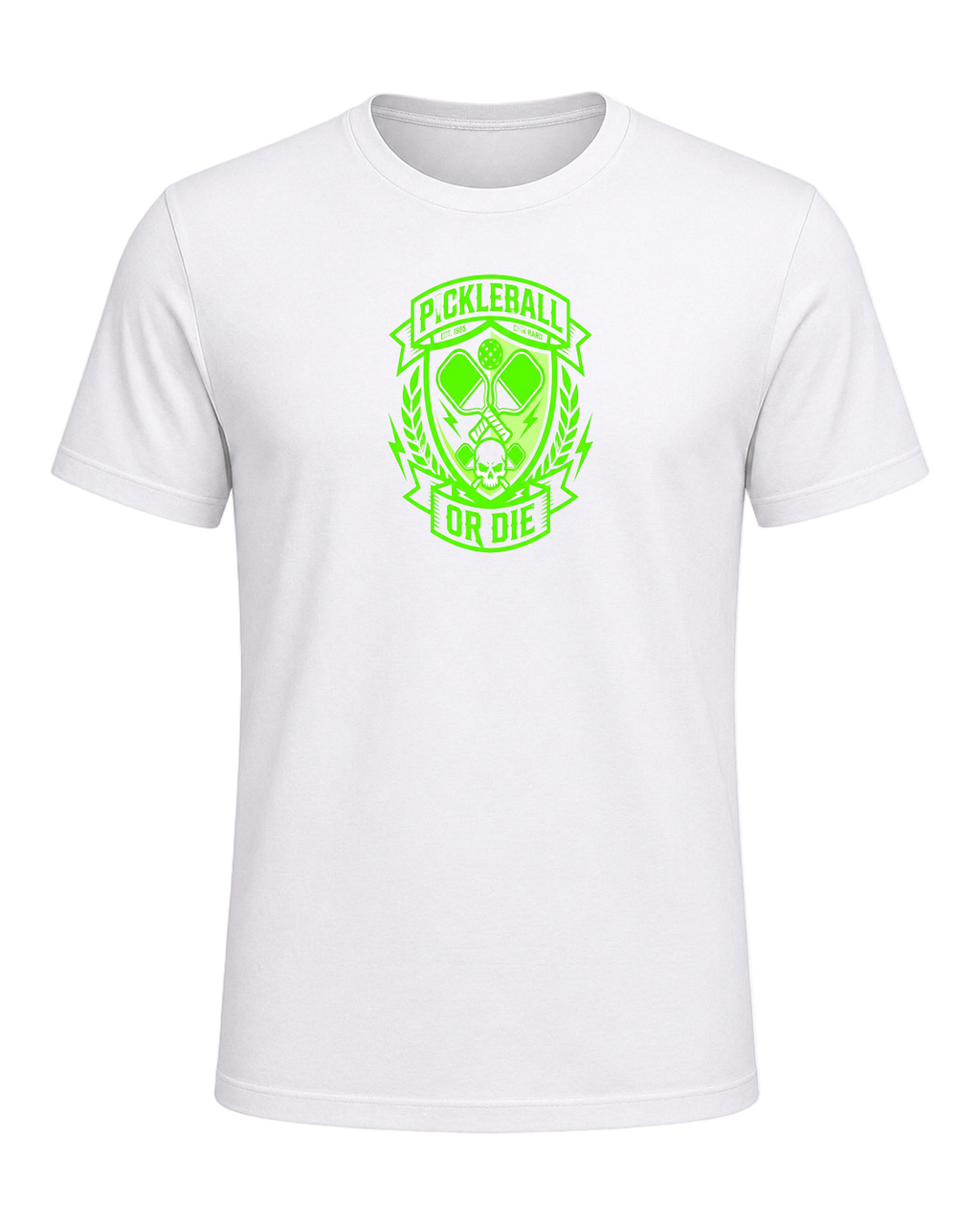 Pickleball Player — White