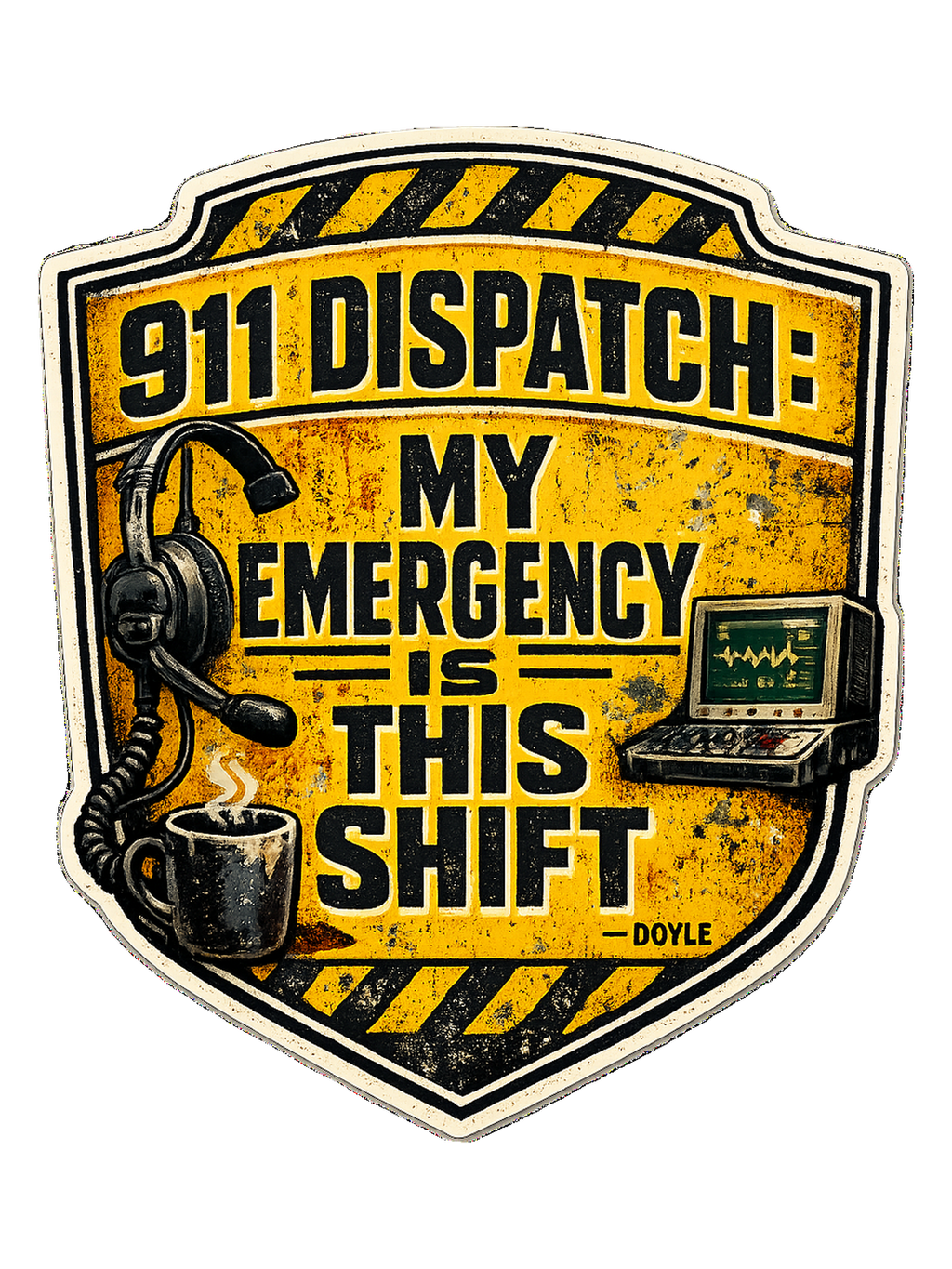 911 Dispatch: My Emergency Is This Shift Tee