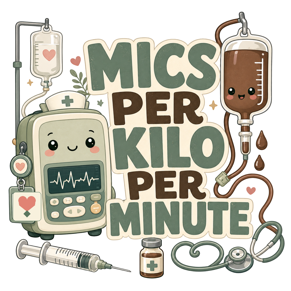 MICS PER KILO PER MINUTE