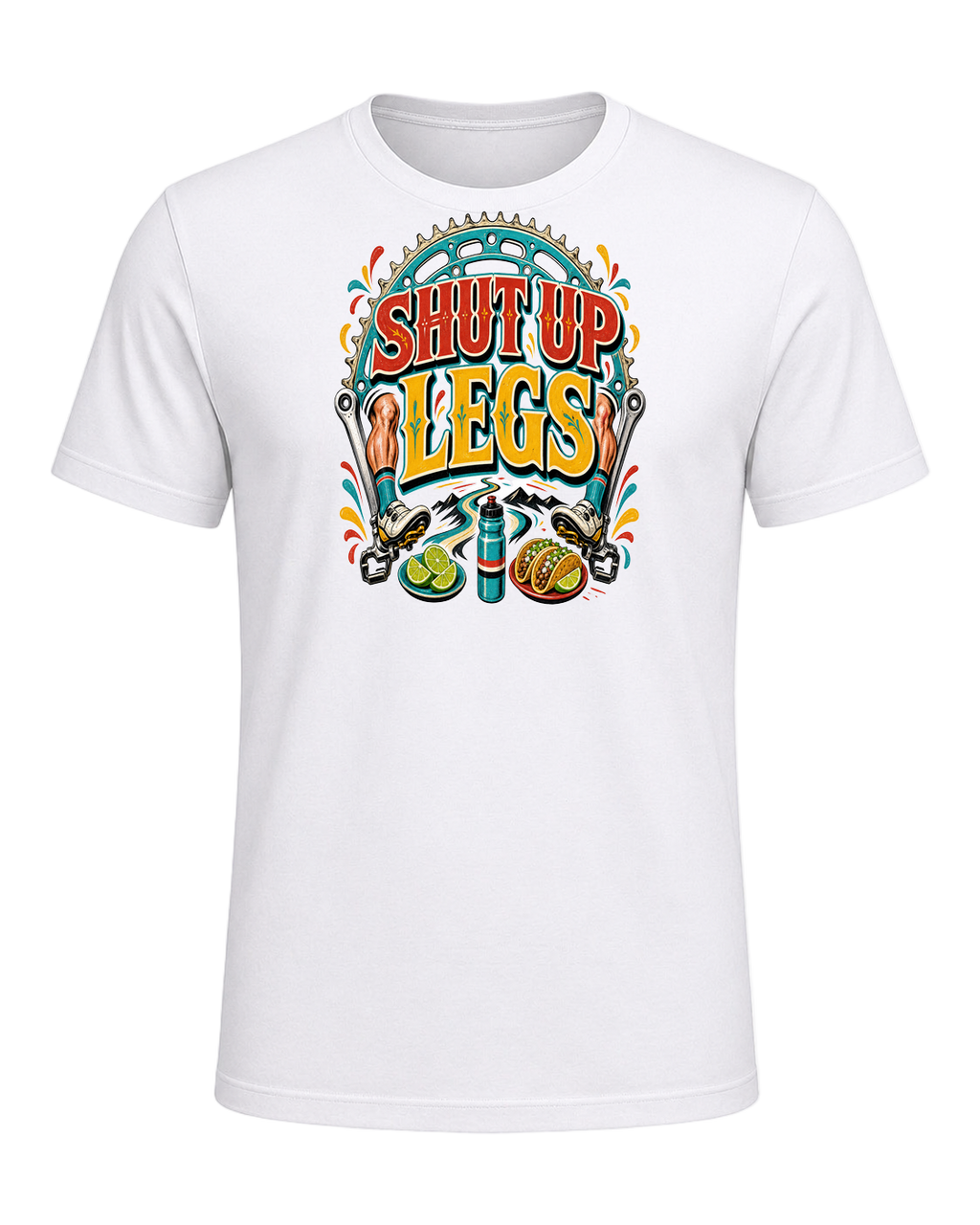 SHUT UP LEGS — White